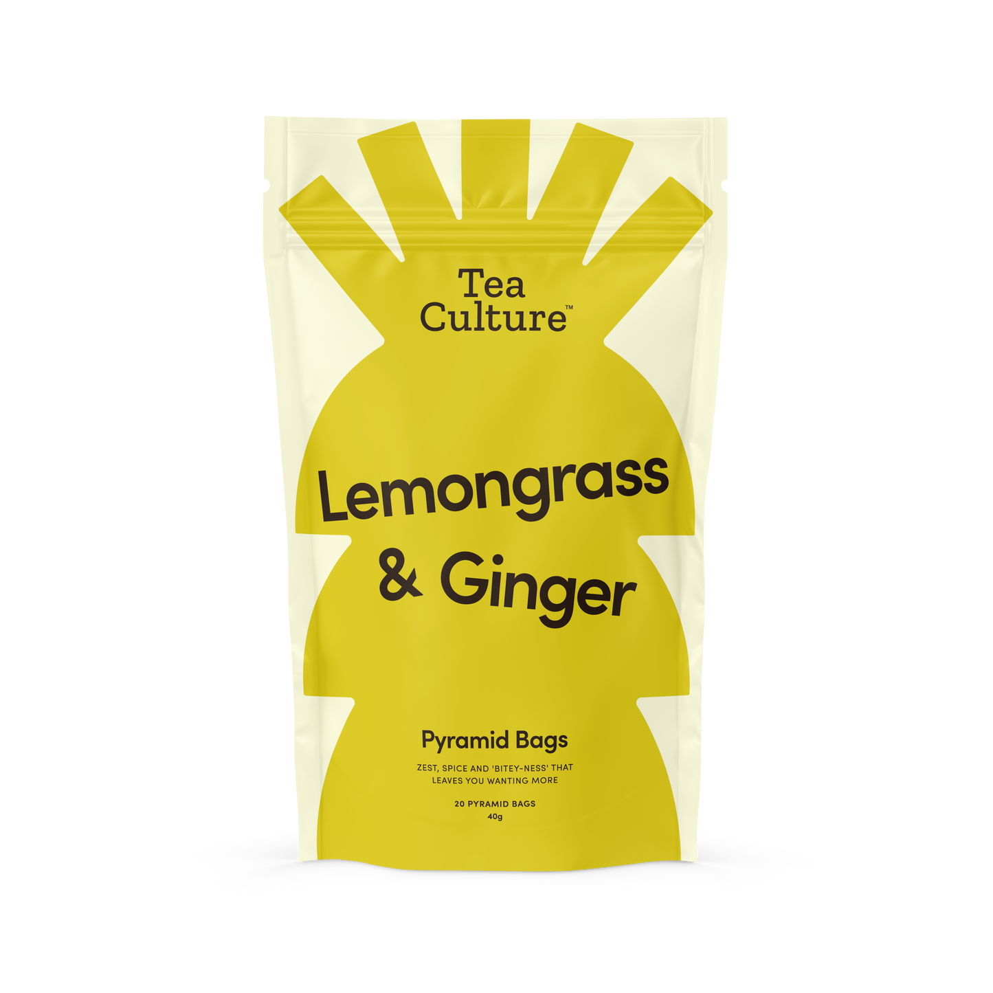 Tea Culture™ Lemongrass & Ginger Pyramid Infusers