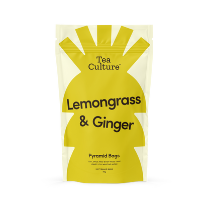 Tea Culture™ Lemongrass & Ginger Pyramid Infusers